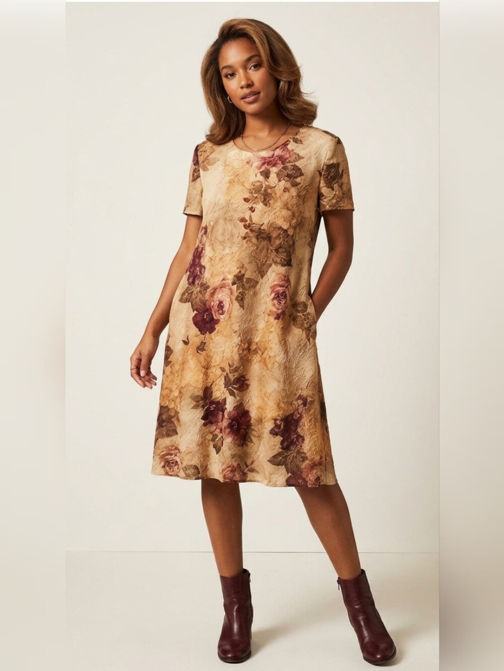 Vintage 90s Y2K Babydoll Jessica Howard Floral Dress Sheer Coquette Girl